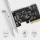 AXAGON Kontroler PCIe 4x wewnętrzny port SATA 6G - 1212043 - zdjęcie 3